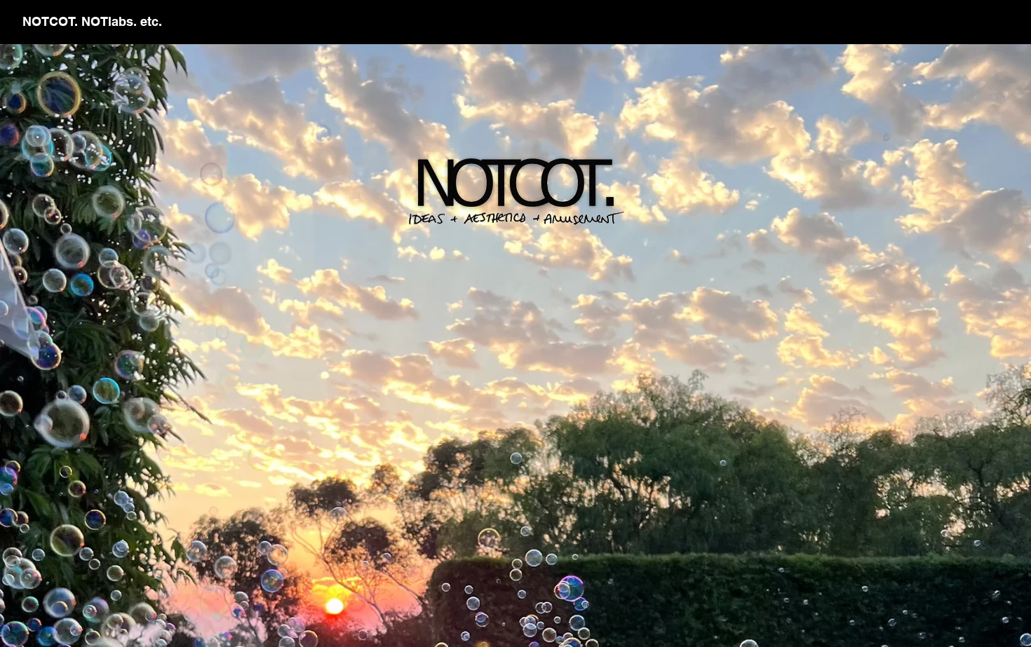 NOTCOT. 页面快照